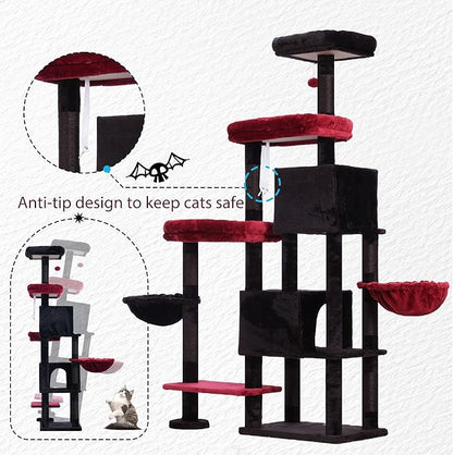 Hey-brother Cat Tree Tower, Scratching Posts - Image 9