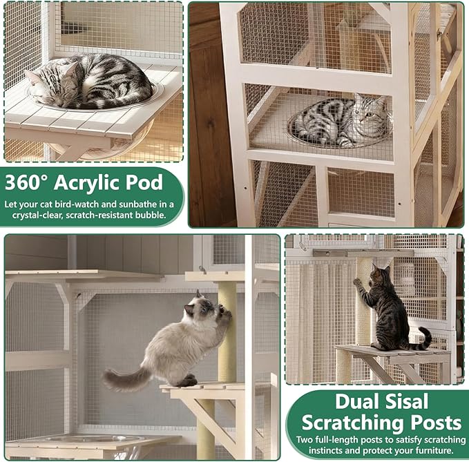 Catio Outdoor Cat Enclosure - Image 3