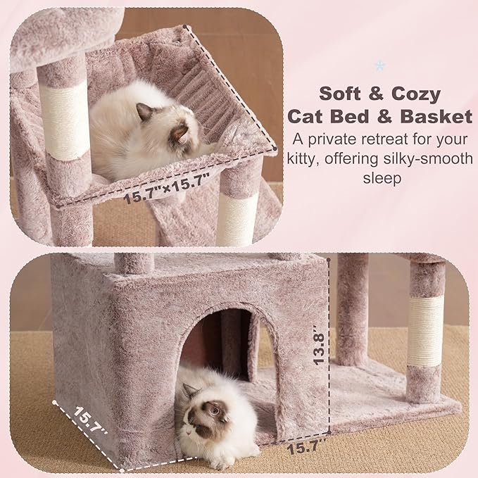 Heybly Heavy Duty Cat Tree, Tower - Image 6