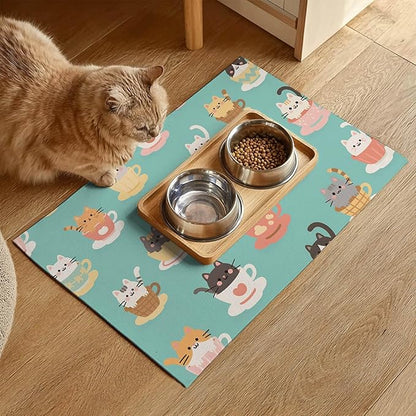 HOMETITUTE Pet Food Mat Non-Slip Mat - Image 2