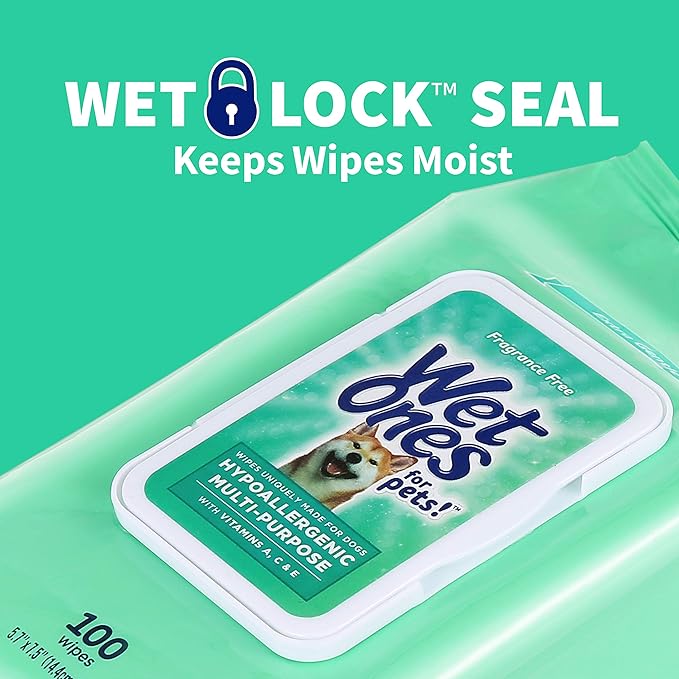 Wet Ones for Pets Hypoallergenic Multipurpose Dog Wipes - Image 4
