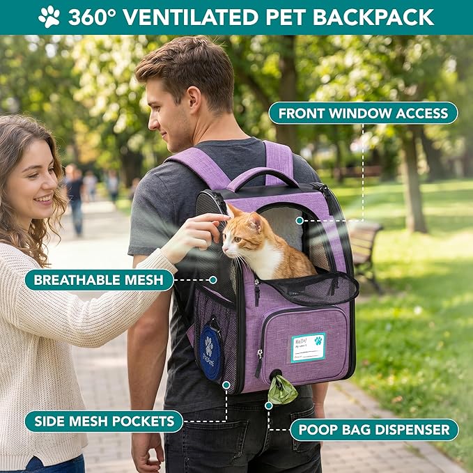 PetAmi Expandable Dog Backpack Carrier - Image 5