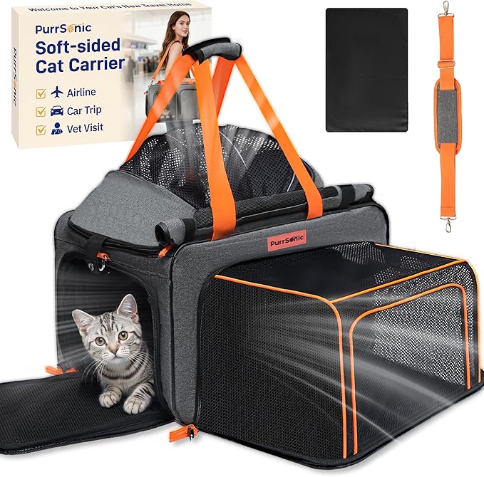 Cat Carrier Soft Sided Airline Approved by Unknown