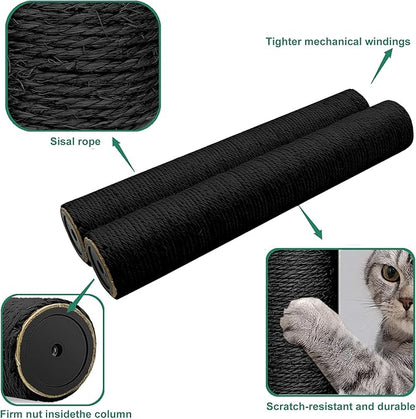 Gothic & Goth Cat Tree Tower Replacement Post - Image 3