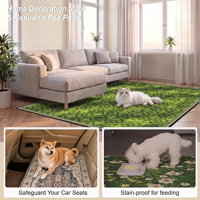 Washable Pee Pads for Dogs, Reusable Puppy Potty Training Pads, Ultra-Absorbent - Image 2