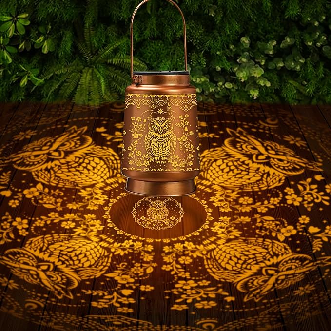 Owl Solar Lanterns Outdoor Waterproof, Gifts - Image 7