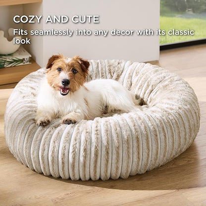 Bedsure ComfyFleece™ Donut Medium Dog Bed - Image 4