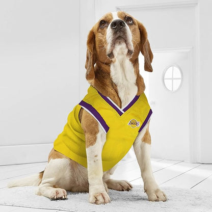 Pets First NBA Los Angeles Lakers Dog Jersey, X-Large - Image 3
