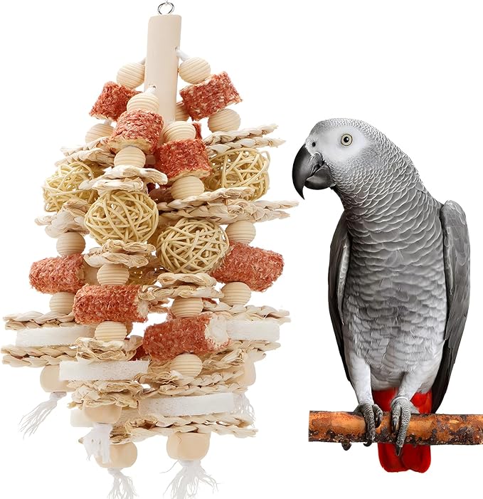 Bird Toys that is 17.5 Inches in Length, Parrot Toy Designed by kencunay