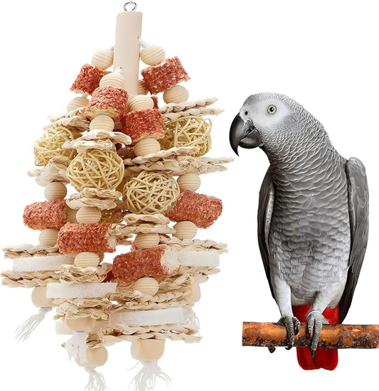 Bird Toys that is 17.5 Inches in Length, Parrot Toy Designed by kencunay