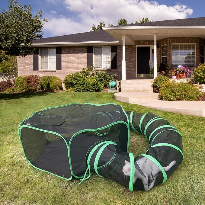 Pawtenda Outdoor Cat Enclosures by Pawtenda