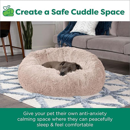 Furhaven 36" Round Calming Donut Dog Bed - Image 10
