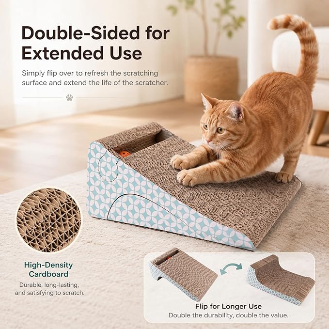 PrimePets Cat Scratcher Cardboard - Image 5