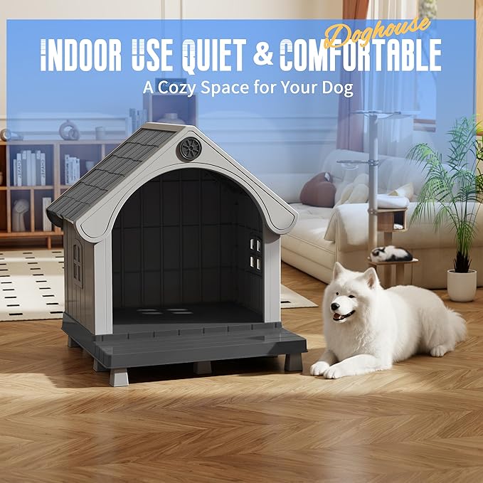 DRATO Dog House Resin Dog Kennel - Image 5