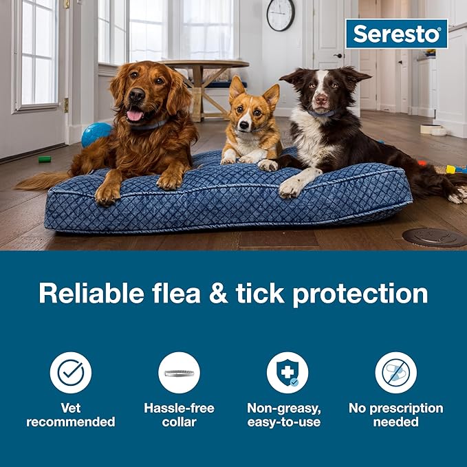 Seresto Large Dog Vet-Recommended Flea & Tick Treatment & Prevention Collar - Image 3