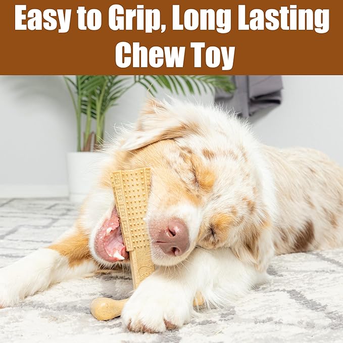 SPOT Bam-Bones Plus T-Bone, Bamboo Fiber & Nylon Dog Chew, Durable - Image 6