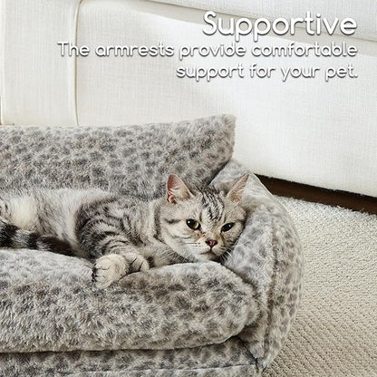 Hollypet Cat Bed Fluffy Plush Multifunctional Double-Layer Machine Washable - Image 4