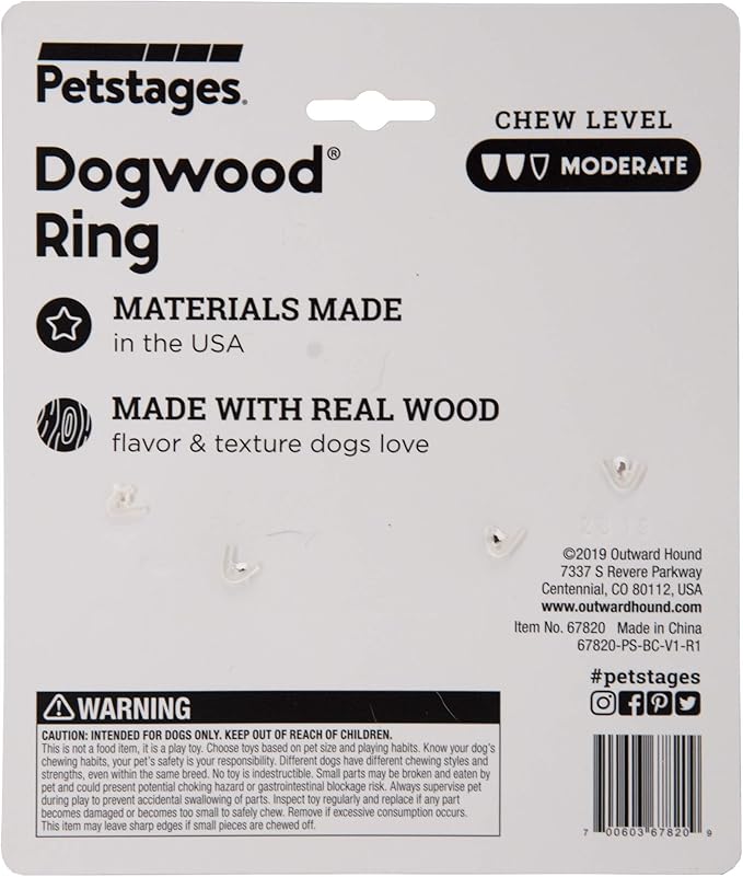 Petstages Dogwood Ring Dog Chew Toy - Image 3