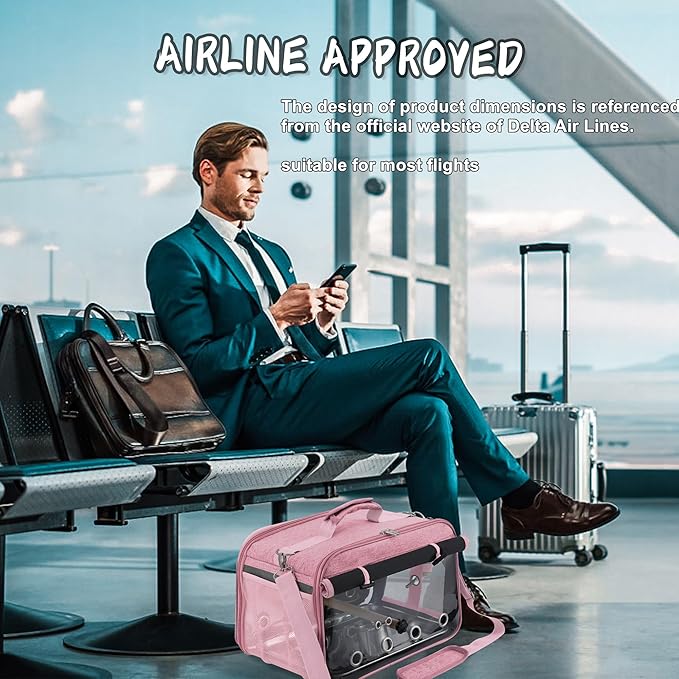 Bird Carrier Airline Approved, Bird Travel Cage - Image 2