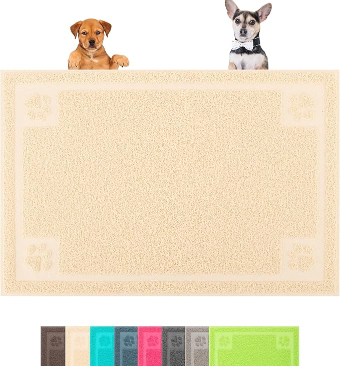 Darkyazi Pet Feeding Mat Large for Dogs and Cats by DARKYAZI