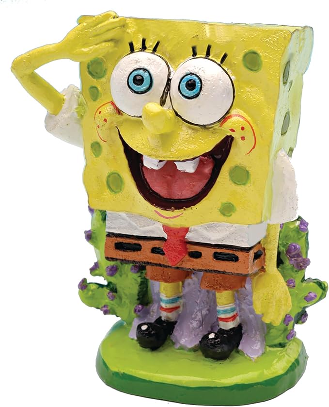 Penn-Plax Spongebob and Pineapple House Aquarium Ornament | 2 Piece Set | Great - Image 4