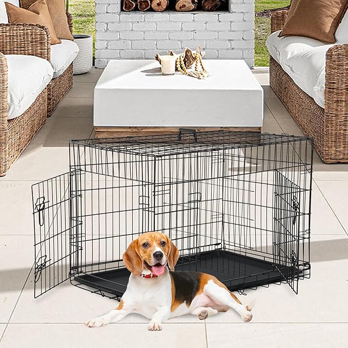 FDW Dog Crate Dog Kennel Cage - Image 2
