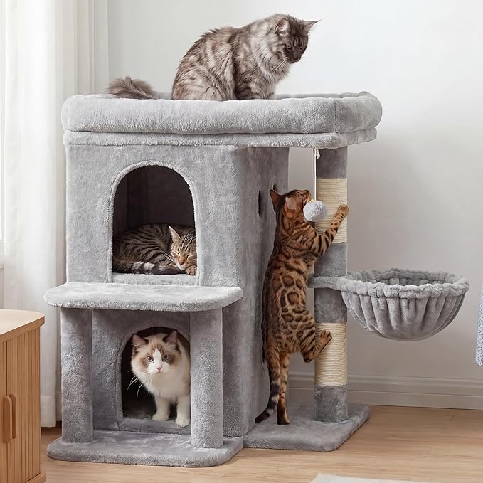 Heybly Cat Tree, 26.3-inch Cat Tower - Image 5