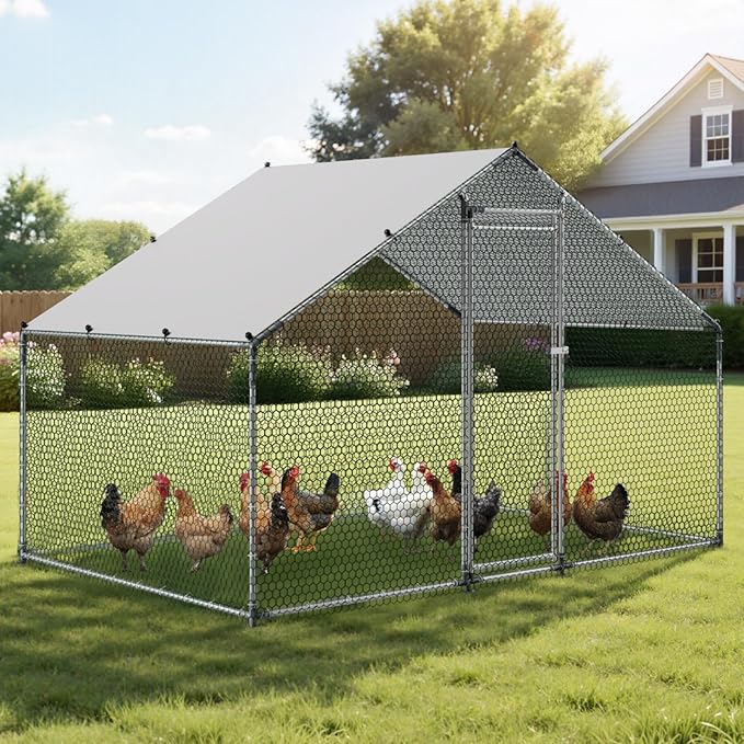 VEVOR Large Metal Chicken Coop - Image 8