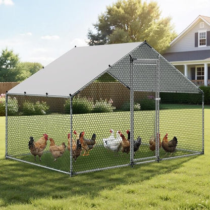 VEVOR Large Metal Chicken Coop - Image 8