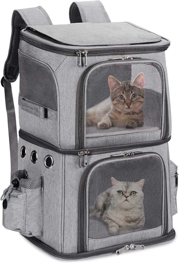 HOVONO Double-Compartment Pet Carrier Backpack by HOVONO