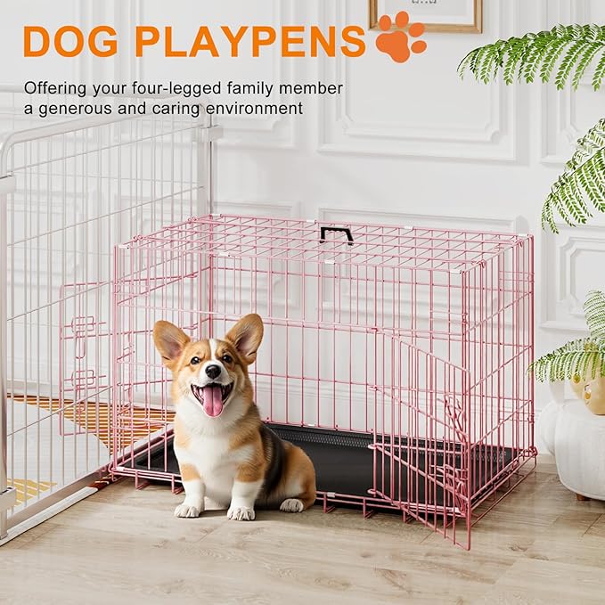 FDW 30inch Dog Crate Pet Cage - Image 2