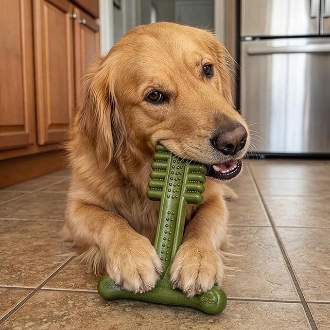 SPOT Bam-Bones Plus Toothbrush Dog Chew Toy - Image 9