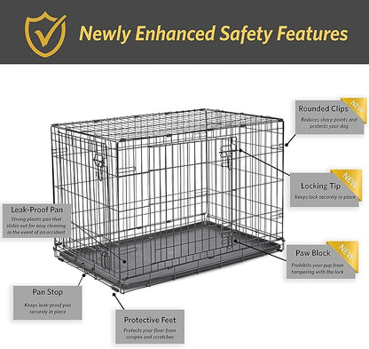 Midwest Homes for Pets 36-Inch New World Crate for Medium-Large Breeds - Image 4