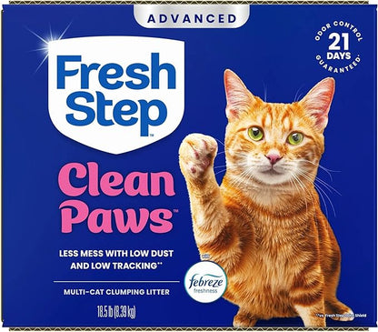 Fresh Step Advanced Clean Paws Multi Cat Clumping Cat Litter - Image 15