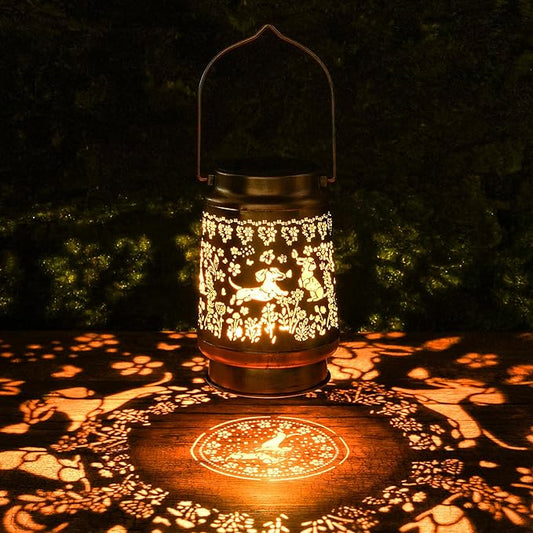 Dachshund Solar Lanterns Outdoor Waterproof, Dachshund Wiener Dog Gifts by Romart