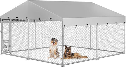 YITAHOME 10'x10' Outdoor Dog Kennel by YITAHOME