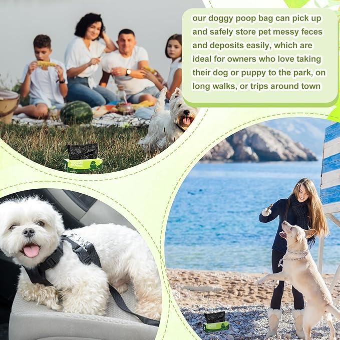 Sherr 10 Boxed Rolls 2000 Counts Dog Poop Bags Bulk Leak Proof Dog Doggy Poop - Image 6