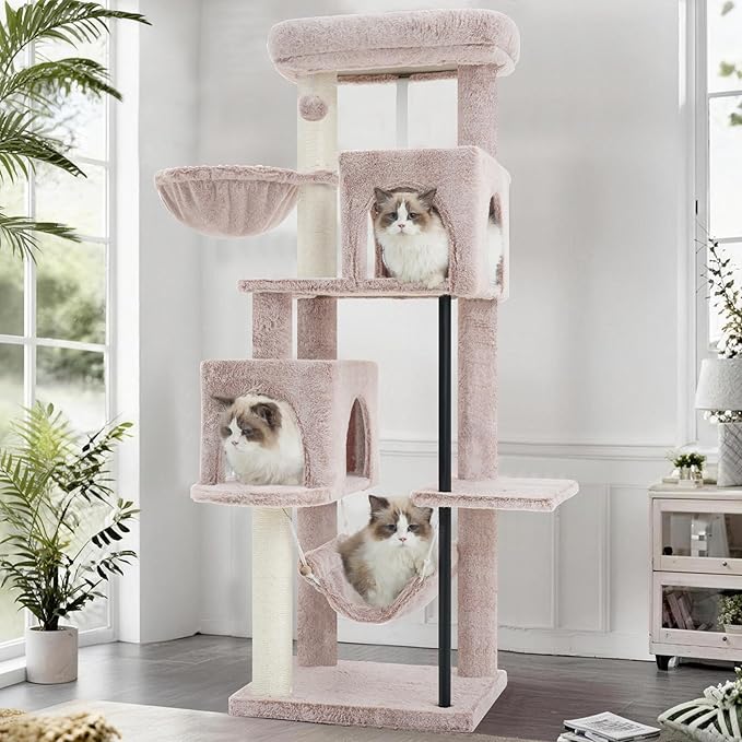 Gitelsnour 51.2'' Cat Tree Tower, Cat Tower - Image 7