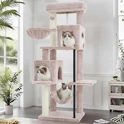 Gitelsnour 51.2'' Cat Tree Tower, Cat Tower - Image 7