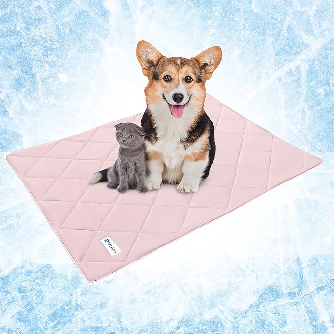 PetAmi Premium Cooling Dog Blanket | Lightweight Fluffy Pet Throw Blanket Bed - Image 8