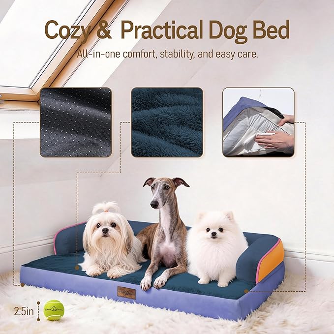 Comfort Expression Large Dog Bed Washable - Image 4
