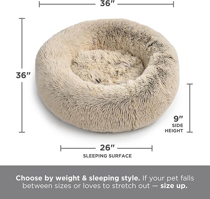 Best Friends by Sheri The Original Calming Donut Dog Bed - Image 9