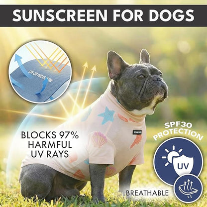 Spark Paws Sunblock Dog T-Shirt, SPF30 Protection, Lightweight Breathable Quick - Image 2