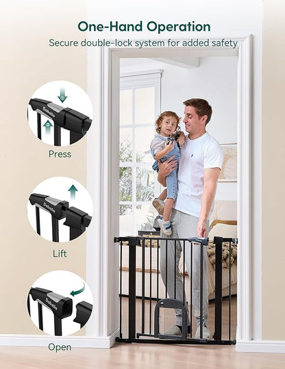 Babelio 36" Tall Upgraded Baby Gate - Image 5
