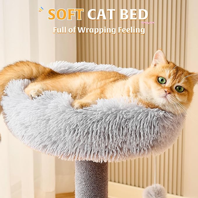HITTITE Solid Wood Cat Tree Tower - Image 6