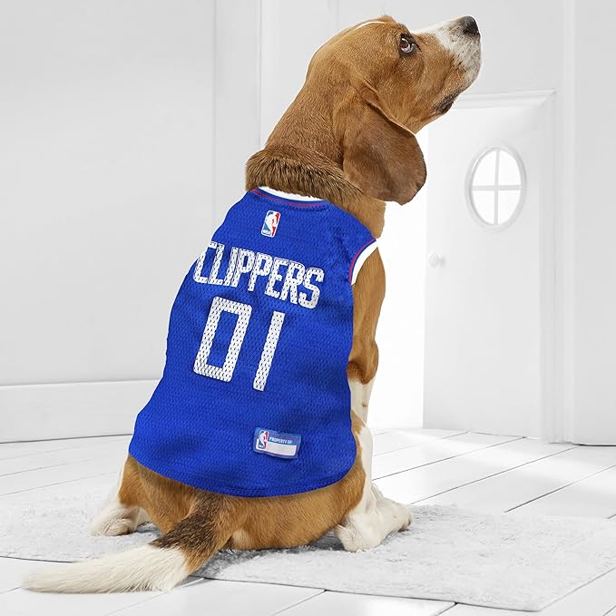 Pets First NBA LOS ANGELES CLIPPERS DOG Jersey, Large - Image 7