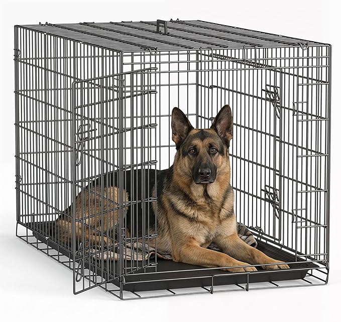 FDW Extra Large Dog Crate Dog Kennel Cage by FDW