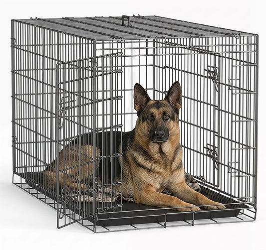 FDW Extra Large Dog Crate Dog Kennel Cage by FDW
