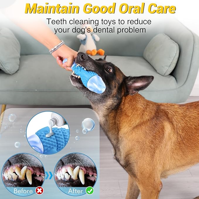 WinTour Tough Dog Toys for Aggressive Chewers, Indestructible Dog Chewers for - Image 4