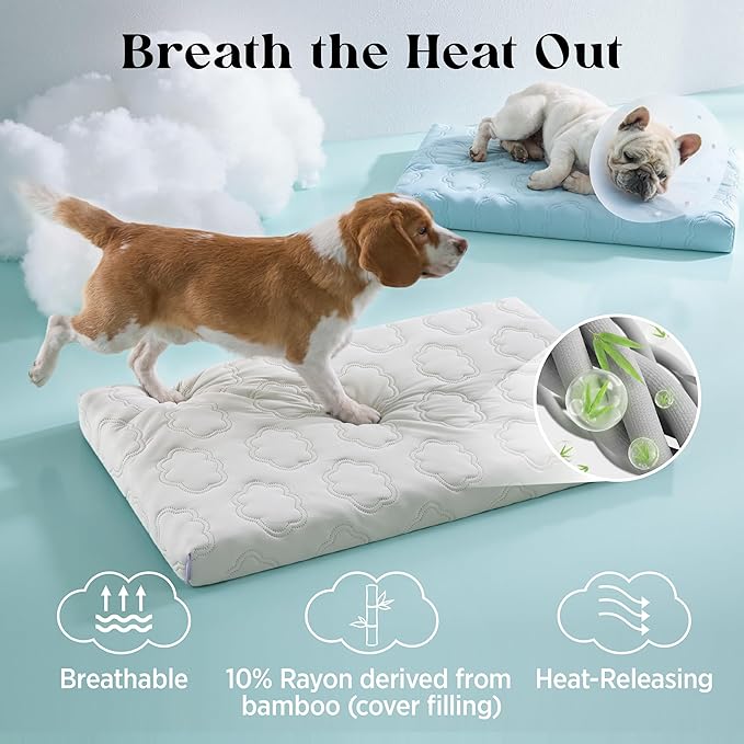 LE SURE Cooling Dog Beds Large Sized Dog, Q-Max>0.5 Cooling Mat - Image 5
